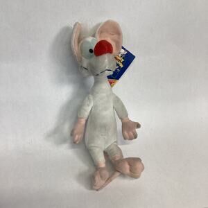 Vintage 1995 Dakin Pinky And The Brain Animaniacs Plush 11” Stuffed Toy